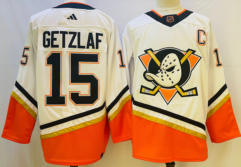 Men's Anaheim Ducks Ryan Getzlaf #15 White jersey Men's Anaheim Ducks Ryan Getzlaf #15 White jersey
